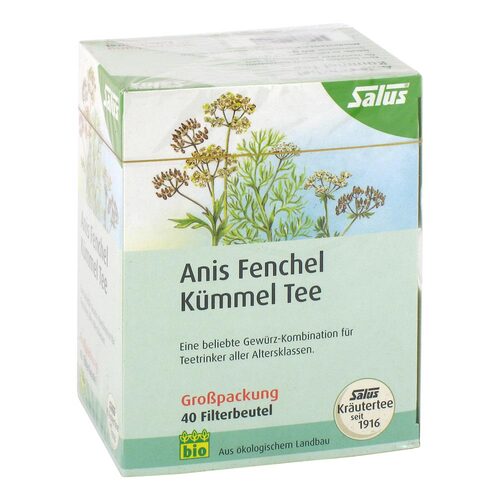 Anis Fenchel K&uuml;mmel Tee Salus Filterbeutel - 1