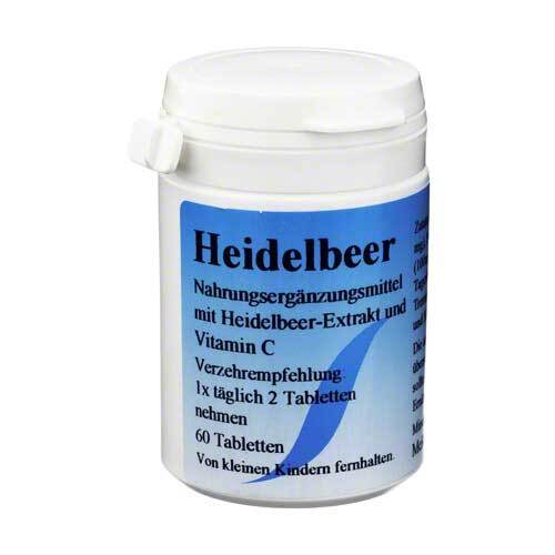 Heidelbeer Tabletten - 1