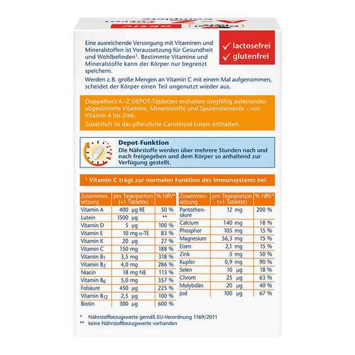 Doppelherz A-Z Depot Tabletten - 2