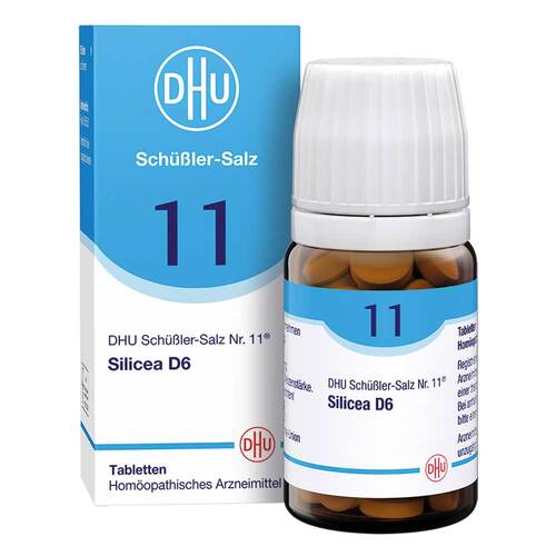 DHU Sch&uuml;&szlig;ler-Salz Nr. 11 Silicea D 6 Tabletten - 1