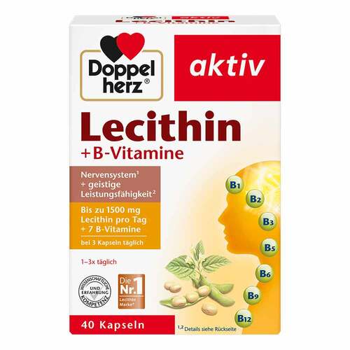 Doppelherz Lecithin+B-Vitamine Kapseln - 1