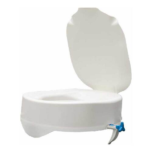 Toilettensitzerh&ouml;hung 13 cm mit Deckel - 1