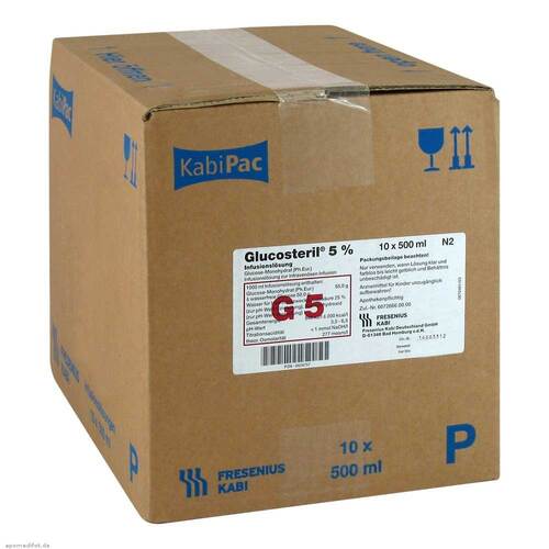 Glucosteril 5% Plastikflasche Infusionsl&ouml;sung - 1