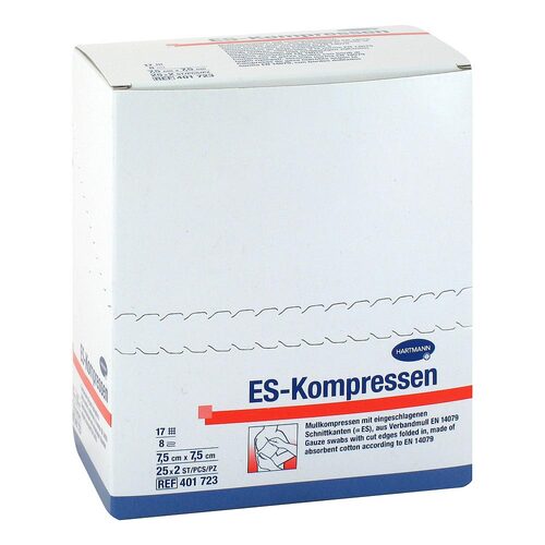 ES-Kompressen steril 7,5x7,5 cm 8fach - 1