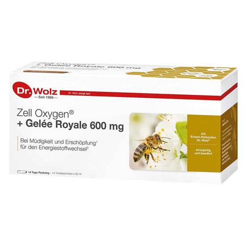 Zell Oxygen + Gelee Royale 600 mg Trinkampullen - 1