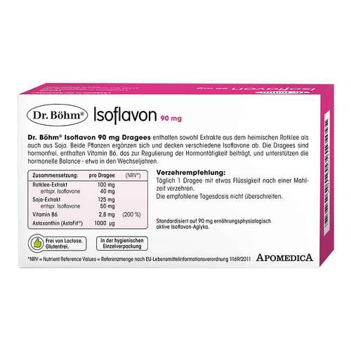 Isoflavon 90 mg Dr. B&ouml;hm Dragees - 2