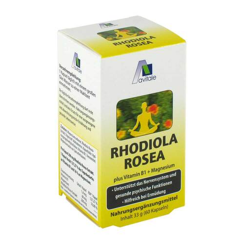 Rhodiola Rosea Kapseln 200 mg - 1