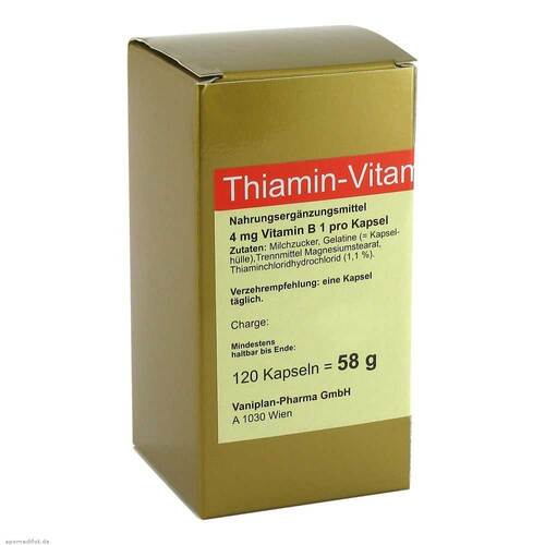 Thiamin Kapseln Vitamin B1 - 1