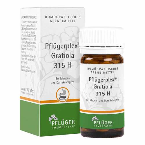 Pfl&uuml;gerplex Gratiola 315 H Tabletten - 1