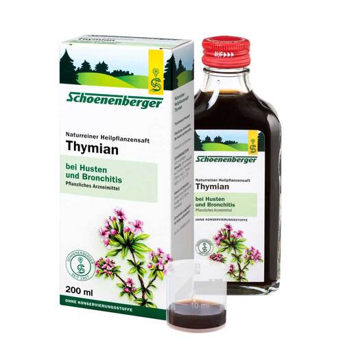 Thymian Saft Schoenenberger HPS - 1