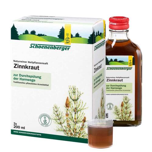 Zinnkraut Saft Schoenenberger - 1