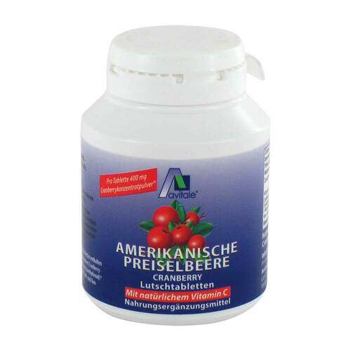 Preiselbeere amerikanisch Lutschtabletten - 1