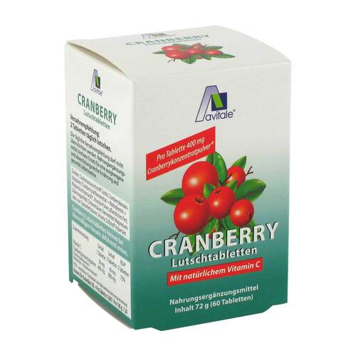 Cranberry Lutschtabletten - 1