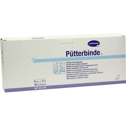 P&uuml;tter Binde 6 cm x 5 m - 1