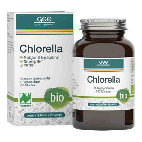 Chlorella 500 mg Bio Naturland Tabletten - 1