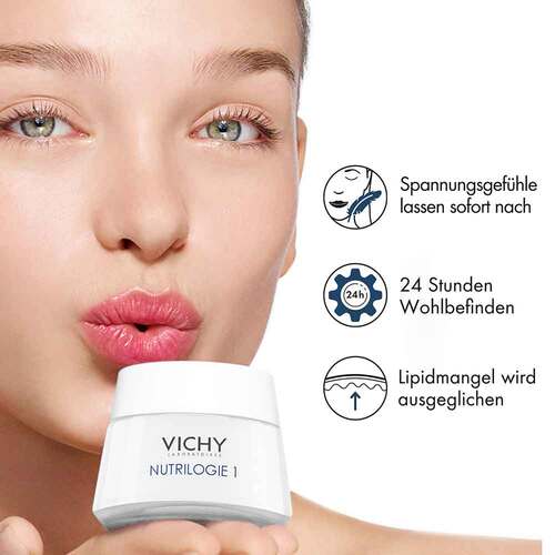 Vichy Nutrilogie 1 Tagespflege f&uuml;r trockene Haut - 4