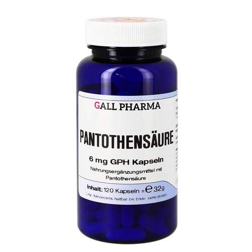 Pantothens&auml;ure 6 mg GPH Kapseln - 1