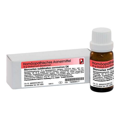Mercurius sublimatus corrosivus D 6 Gl - 1