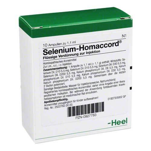 Selenium Homaccord Ampullen - 1