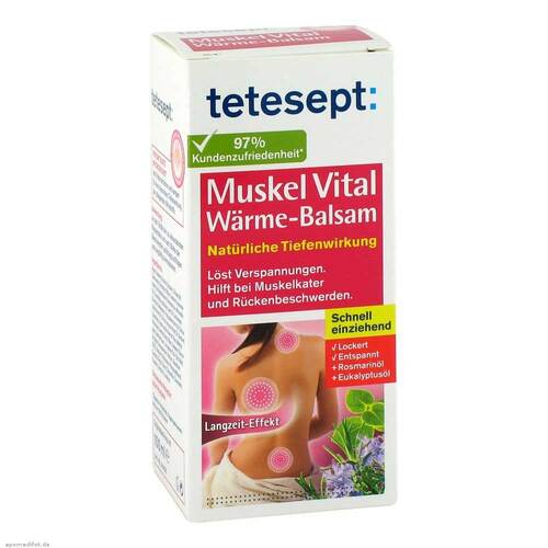 Tetesept Muskel Vital W&auml;rme Balsam - 1