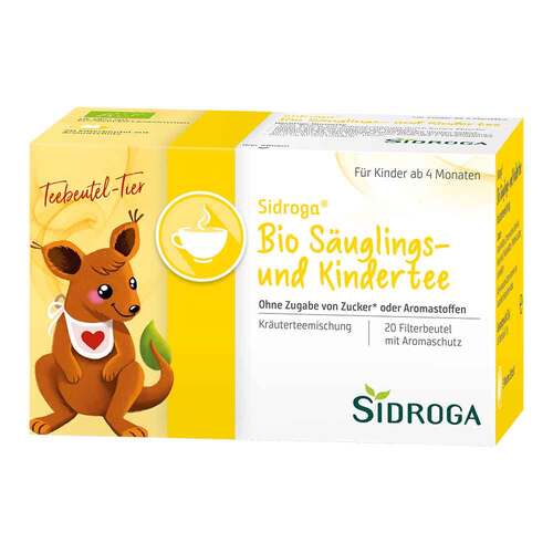 Sidroga Bio S&auml;uglings- und Kindertee Filterbeutel - 1