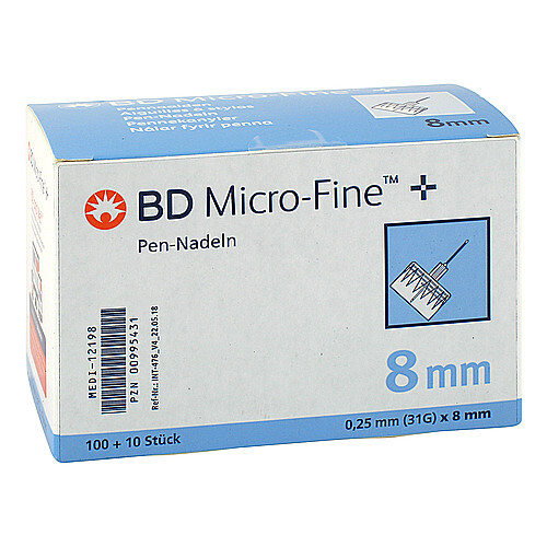 BD Micro-Fine Kan&uuml;le 0,25x8 mm - 1