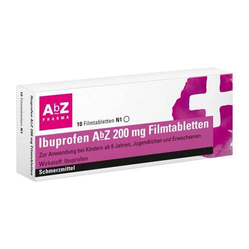 Ibuprofen AbZ 200 mg Filmtabletten - 1