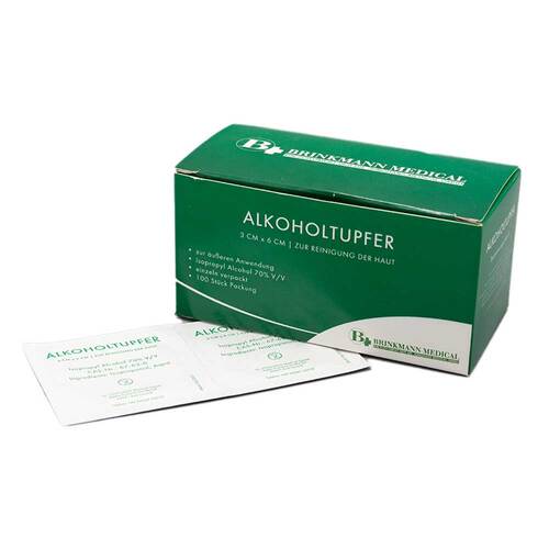 Alkoholtupfer 3x6cm steril - 1
