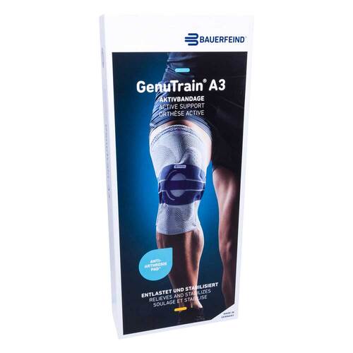 Genutrain A3 Kniebandage rechts Gr&ouml;&szlig;e 1 natur - 1