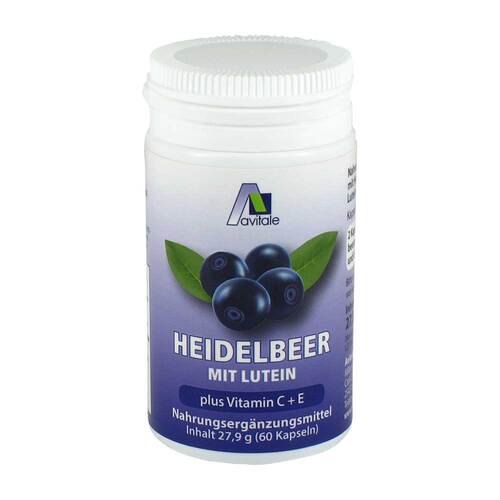 Heidelbeer Kapseln + Lutein - 1