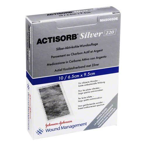 Actisorb 220 Silver 9,5x6,5 - 1