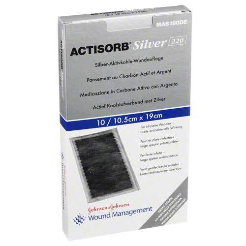 Actisorb 220 Silver 19x10,5 - 1