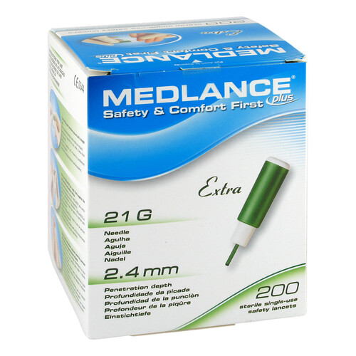 Medlance Plus Extra Sicherheitslanzetten 21 G - 1