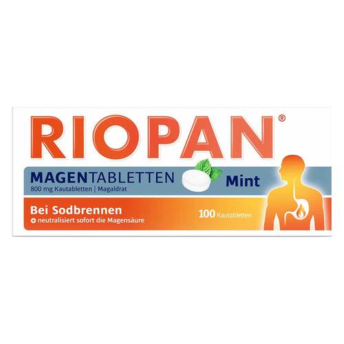 Riopan Magen Tabletten Mint 800 mg Kautabletten - 1