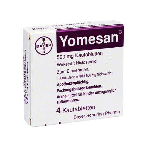 Yomesan 500 mg Kautabletten - 1