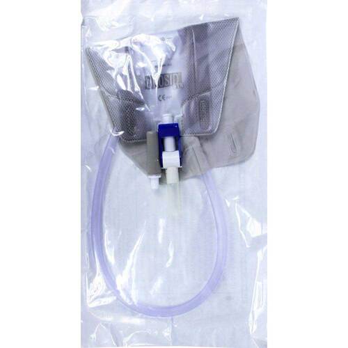 Beinbeutel 500 ml 50 cm k&uuml;rzbar mit Klappventil - 1