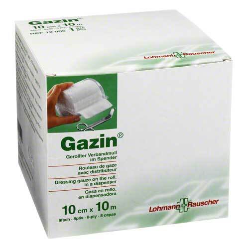 Gazin Verbandmull 10cmx10m 8fach - 1