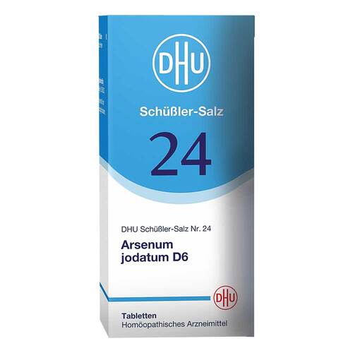 DHU Sch&uuml;&szlig;ler-Salz Nr. 24 Arsenum jodatum D 6 Tabletten - 1