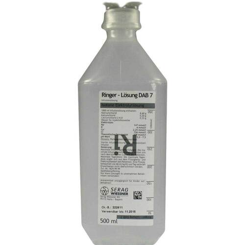 Ringer L&ouml;sung DAB 7 Plastik - 1