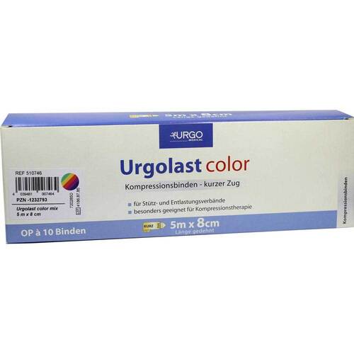 Urgolast Color Mix Binde 8 cm x 5 m - 1