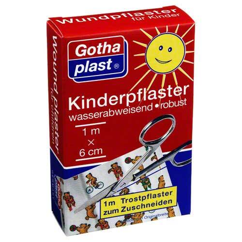 Gothaplast Kinderpflaster 6 cm x 1 m - 1