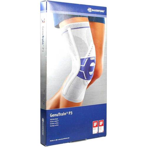 Genutrain Kniebandage P3 rechts Größe 5 titan - 1