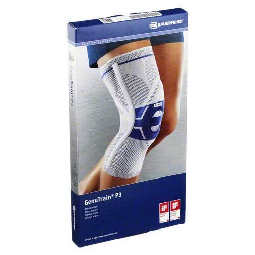 Genutrain Kniebandage P3 rechts Größe 6 titan - 1