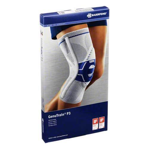 Genutrain Kniebandage P3 links Gr&ouml;&szlig;e 4 titan - 1