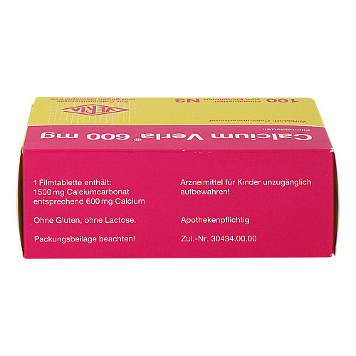 Calcium Verla 600 mg Filmtabletten - 2