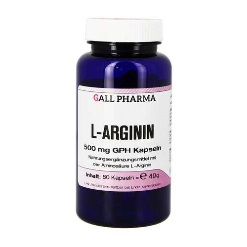 L-Arginin 500 mg GPH Kapseln - 1