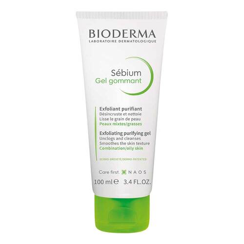 Bioderma Sebium Gommant Peelinggel f&uuml;r Mischhaut, &ouml;lige, unreine und zu Akne neigende Haut - 1