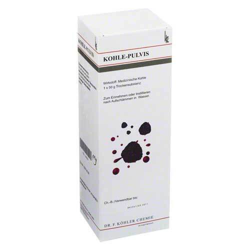 Kohle pulvis ohne Magensonde - 1
