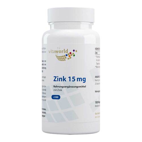 Zink 15 mg Zinkgluconat Kapseln - 1