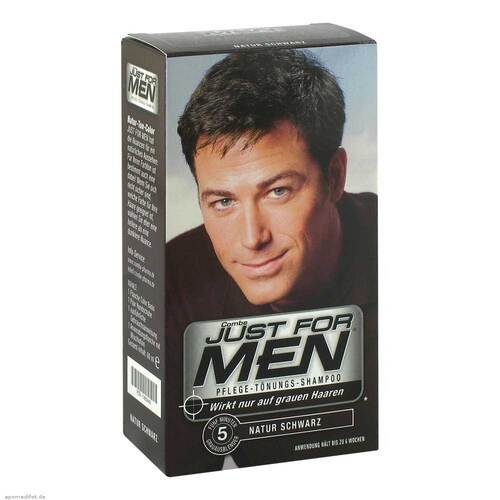 Just for men T&ouml;nungsshampoo schwarz - 1